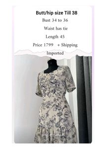 Chic Floral Print Midi Dress