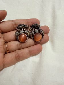 Unique Elephant Stud Earrings