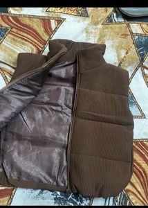 Brown Puffer Vest
