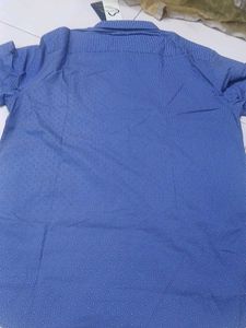 Being Human Blue Polka Dot Shirt
