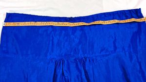 Royal Blue Chudidar Pants shinning look