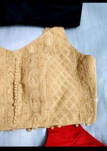 Set of 3 Ethnic Ready-to-Wear Blouses