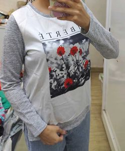 GUESS Unique Long Sleeve Top - M