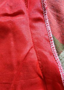 Stunning Red Kurta Set with Gold Embroidery