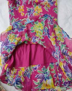 Rose In Color Dress Stretchy For Girls 12-15
