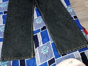 Levi's Preloved  Wide-Leg Denim Jeans