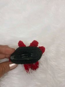 Crochet Angry 💢 Hair Clip