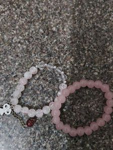 2 Chic Beaded Bracelets Set