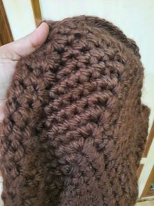 Chic Crochet Hobo Bag