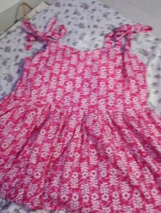 Boho Floral Print Tie-Strap Mini Dress