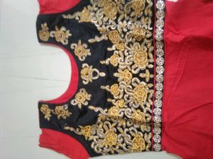Elegant Red Embroidered Kurta Set