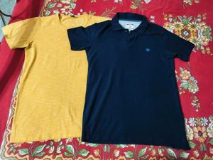 Bundle of 2 Men's T-Shirt 💛💙