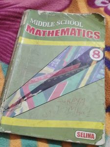 Middle School Mathematics Book - Grade 8