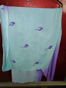 Beautiful Purple Embroidered Kurta set