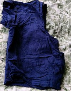 Navy Blue Sleeveless Top