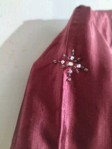 set of 3 Embellished Blue Ethnic Blouse