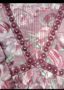 Beautiful Floral Kurta Set