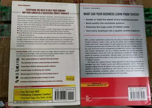 Project Management &amp; The Toyota Way Books