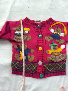 Bundle of 5 Cute Baby Girl Cardigans