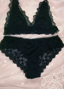 victoria secret Lace Bralette & Panty Set
