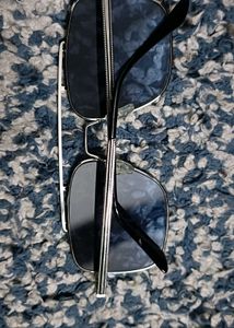 Silver Aviator Sunglasses