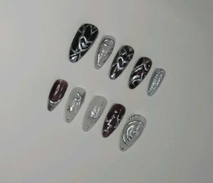 Free Shipping brand new handmade Press-On Nail Set