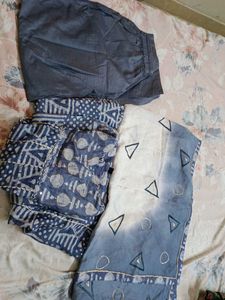 3 piece kurti set