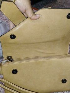 Stylish Tan Crossbody Bag