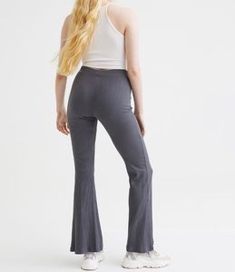 H&amp;M Flared Ribbed Leggings For Women