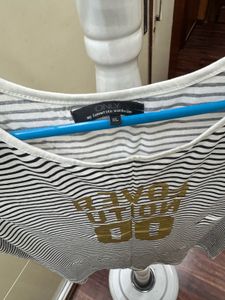 Striped Graphic Tank Top