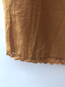 Golden Ethnic Skirt
