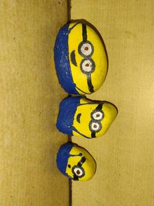 Minion Painted Rocks