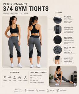 Performance 3/4 Gym Tights