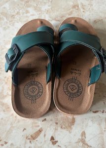 Stylish Teal Green Sandals