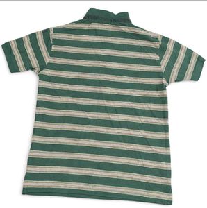 Men's Striped Polo Shirt