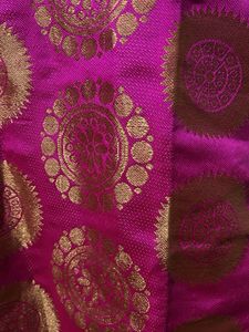 Pink &amp; Gold Ethnic Kurta
