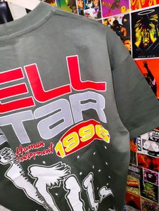HELLSTAR GRAPHIC PRINTED OVERSIZE TEE 🔥🔥