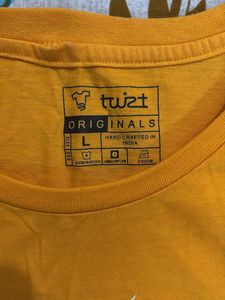 Yellow Long Sleeve Top