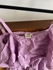 Cute Lavender Jumpsuit