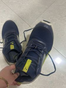 Puma Navy Blue Running Shoes