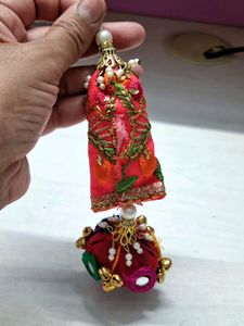 Pair Fancy Latkan Tassel For Blouse Lehenga