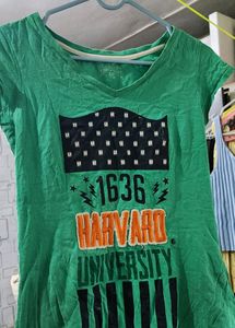 Harvard Top With Embroidery Logo
