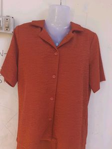Chic Orange Co-ord Set