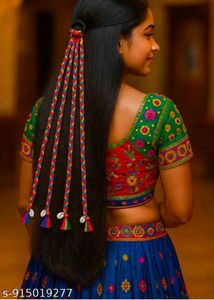Colorful Braided Hair Ties