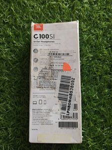JBL C100SI In-Ear Headphones Blue