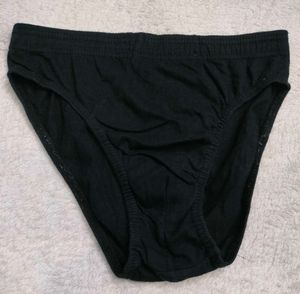 Comfortable Men's Black Briefs 🥰