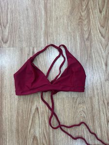 Stylish Maroon Bikini Top