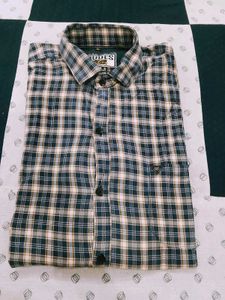Stylish Plaid Button-Up Shirt for Men