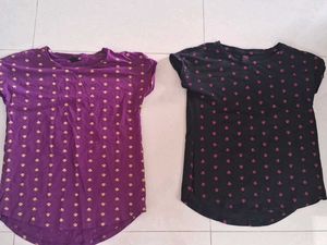 Set of 2 Printed Tops for Women