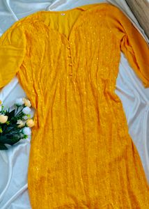 Yellow Kurta – Combo